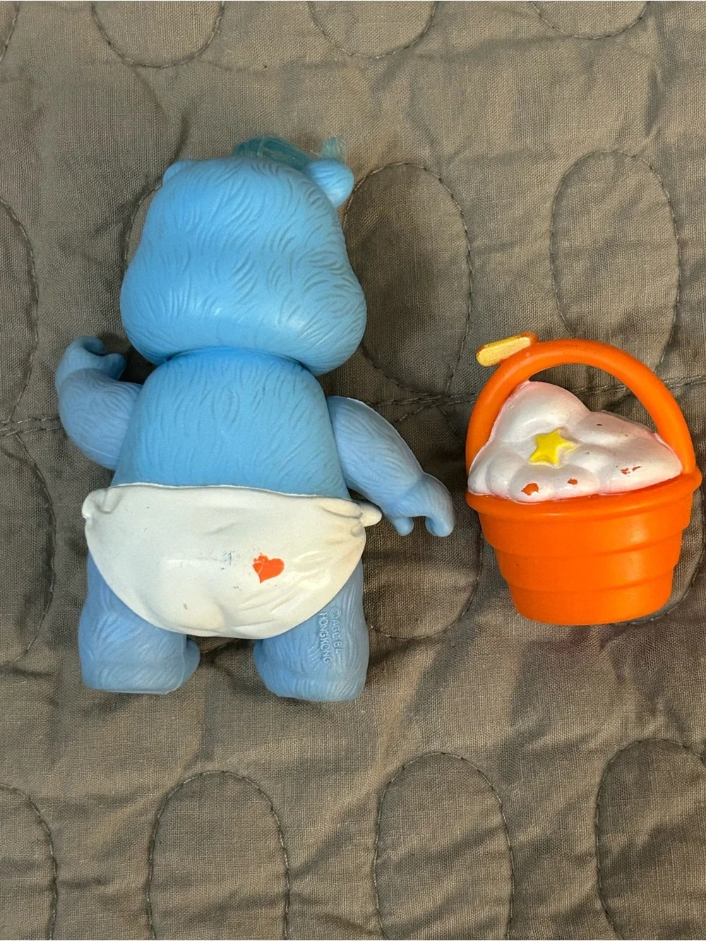 Vintage 1983 1984 Kenner Care Bears Poseable Figures Lot Grams Bedtime Tugs Hugs